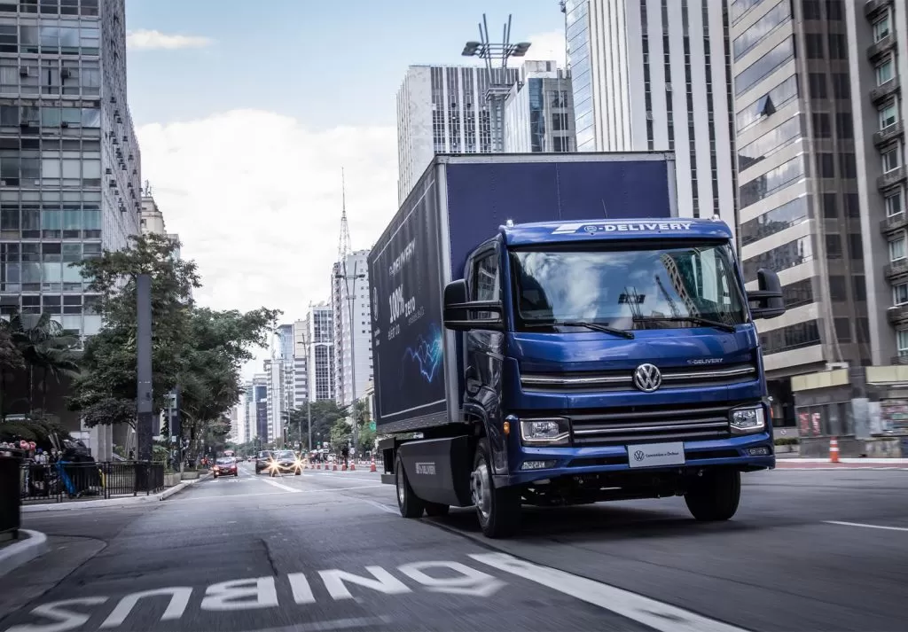 Camión VW Volkswagen e-Delivery