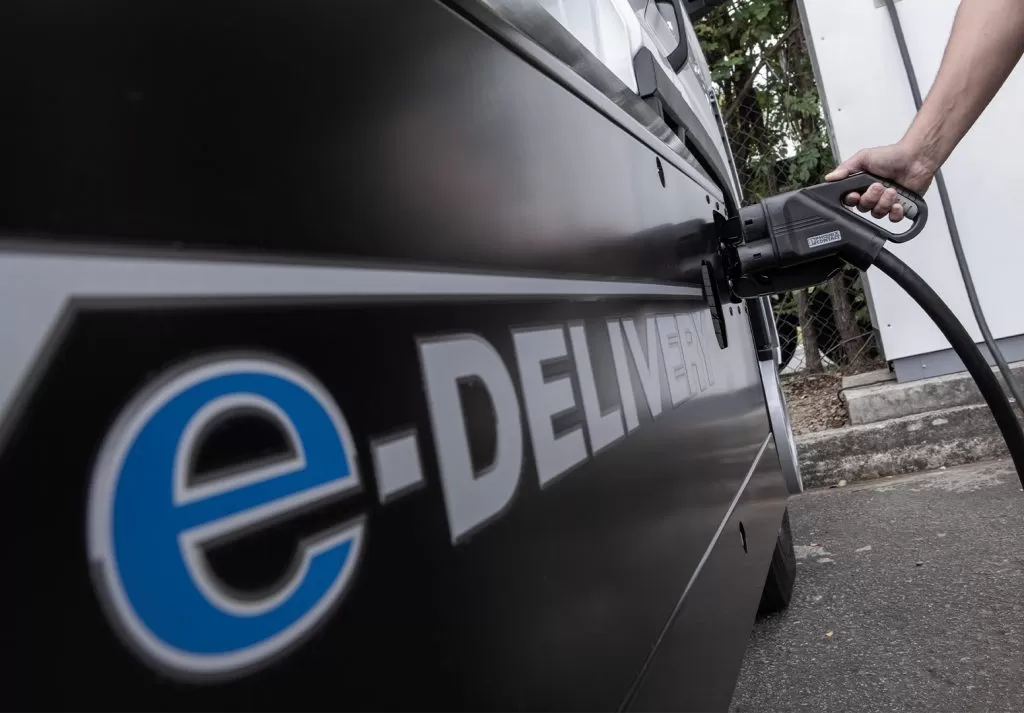 Camión VW Volkswagen e-Delivery