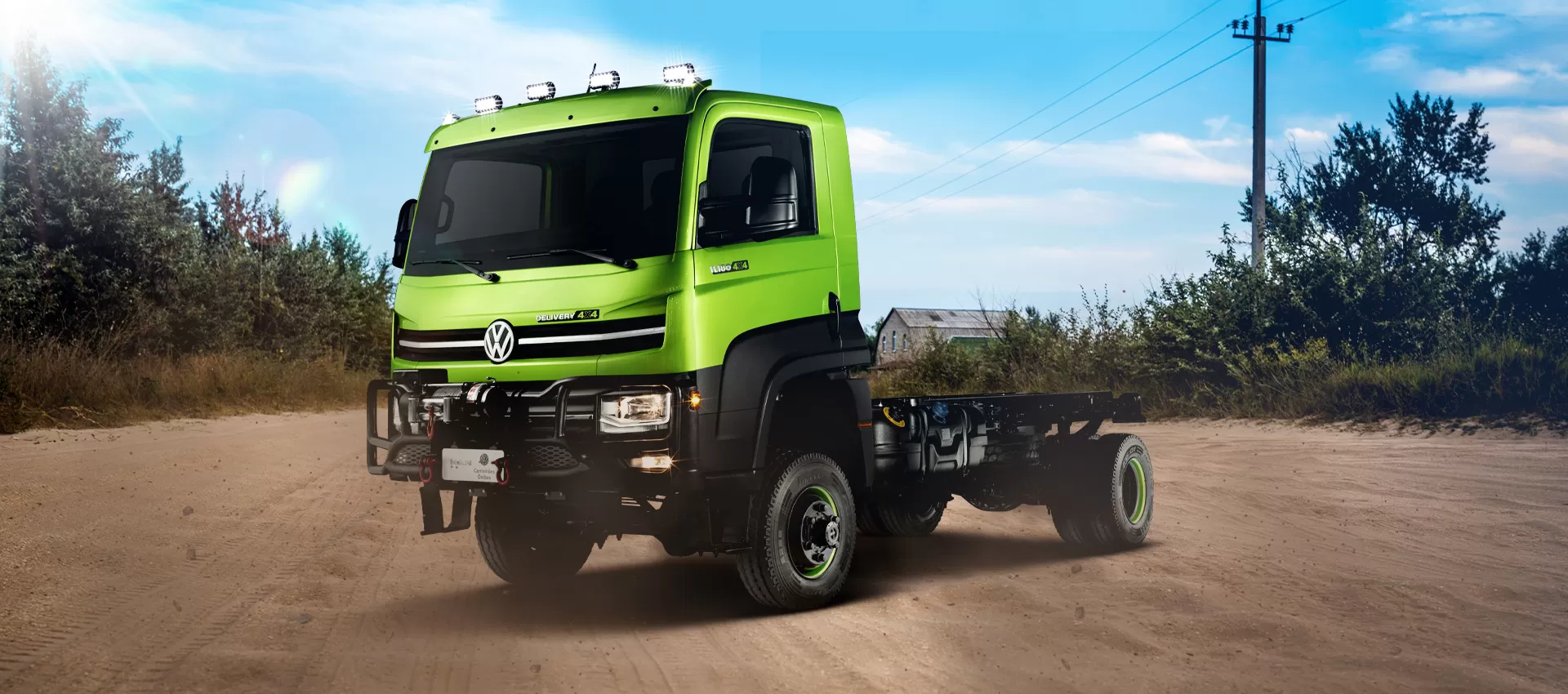 Camión VW Volkswagen Delivery 11.180 4x4